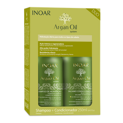 Argan oil kit - shampoo and conditioner INOAR