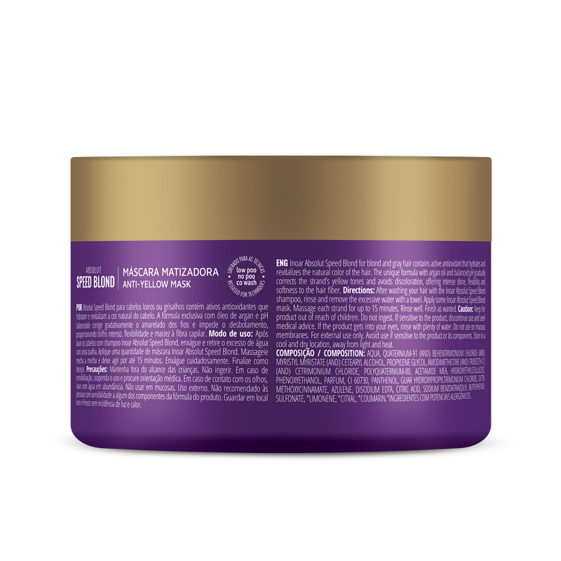 INOAR Absolut Speed Blond Mask
