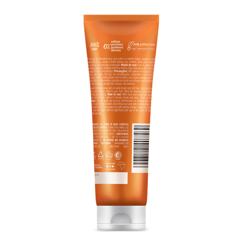 INOAR Recarga de Queratina Creme
