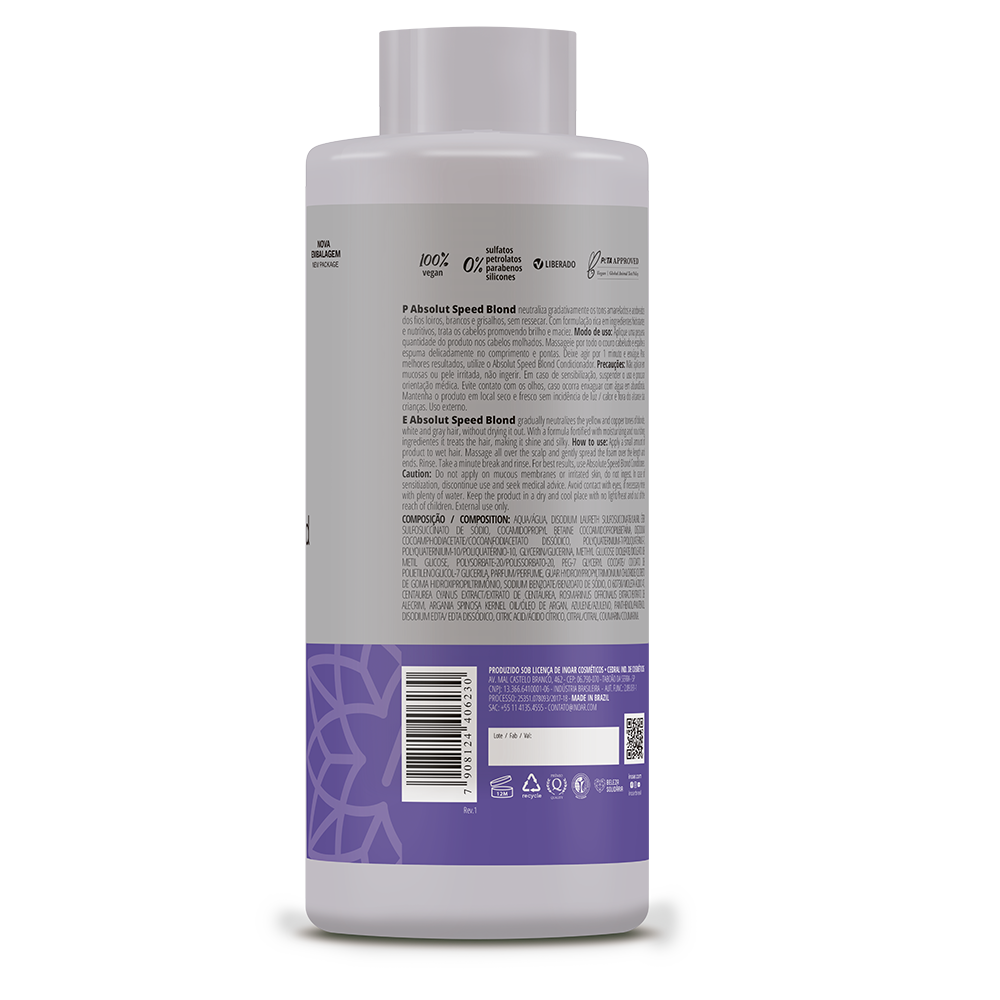 INOAR Absolut Speed Blond Shampoo