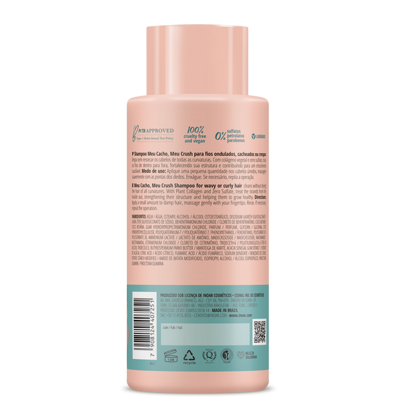 INOAR Meu Cacho Meu Crush Shampoo