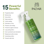 INOAR Magic Straight Fluid– Heat Protection, Frizz Control & Hydration with Argan Extract for Dry & Damaged Hair beneficts
