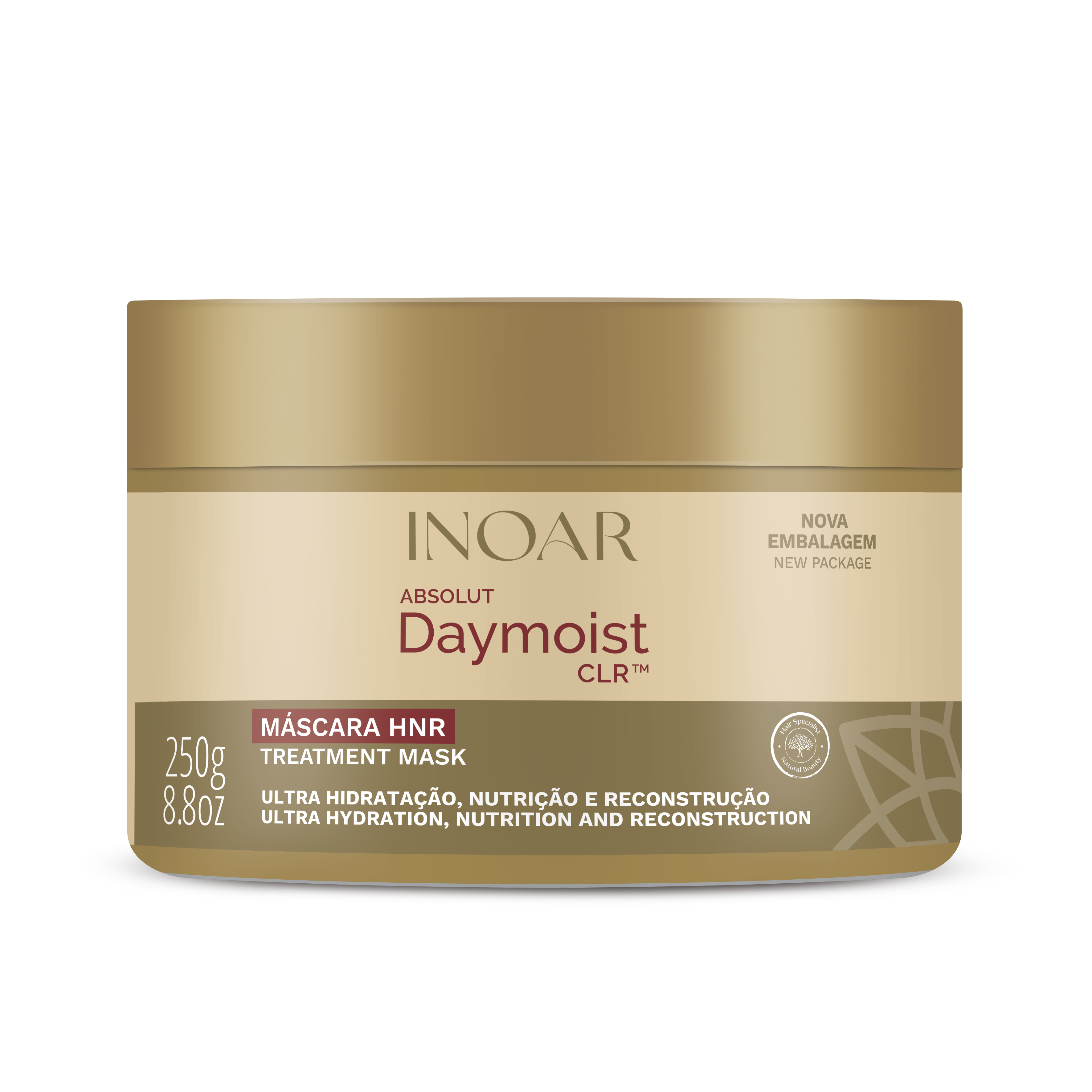 INOAR Absolut Daymoist Hair Mask for damaged and color-treated hair