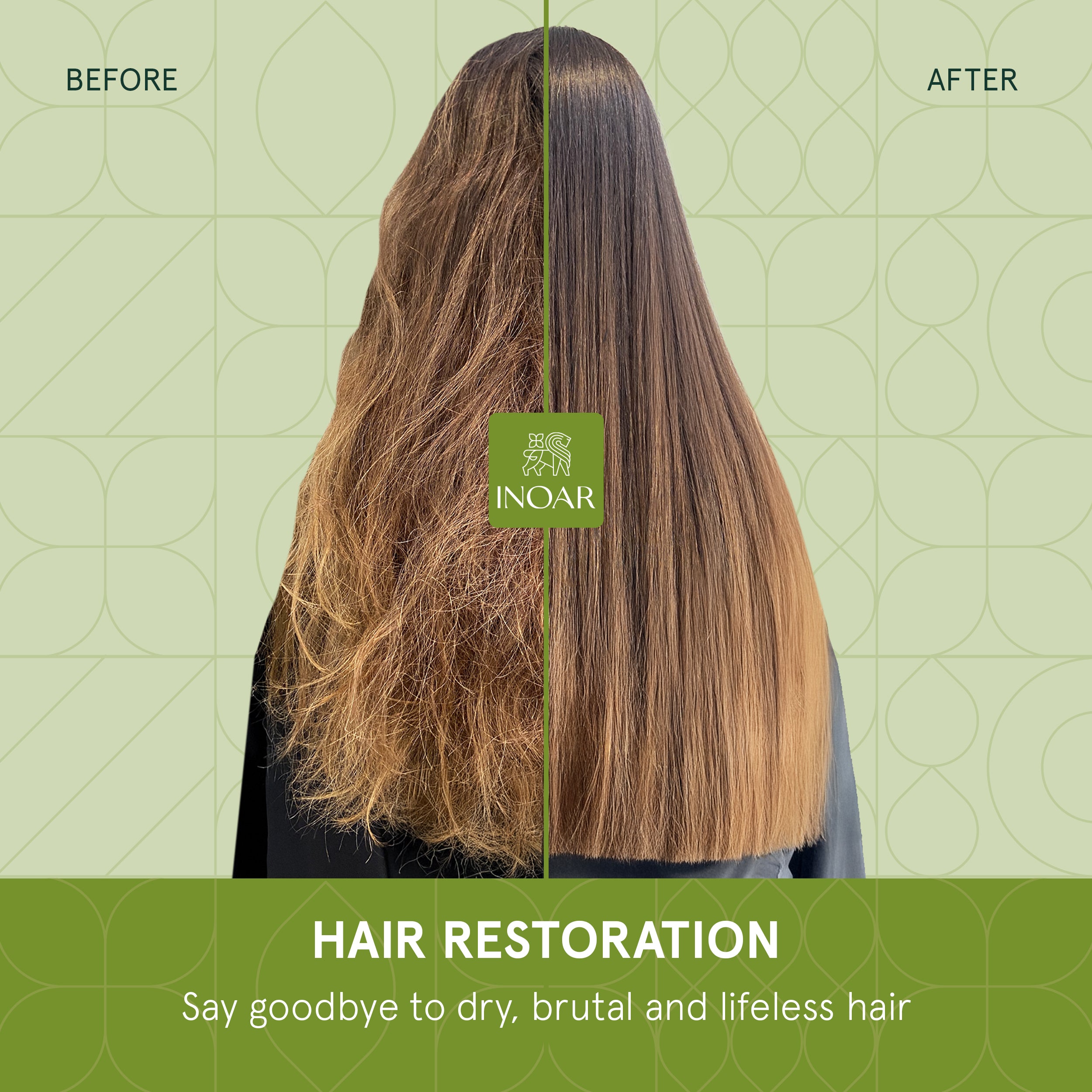 Hair care line for restoring softness and reducing dryness for color treated hair