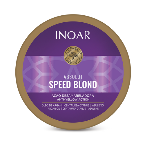 INOAR Absolut Speed Blond Hair Mask for gray silver and blonde hair