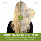 INOAR Speed Blond system for silver gray and bleached hair care