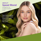 Blonde, gray and silver hair hydration and toning routine with argan oil and chamomile