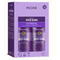 INOAR Absolut Speed Blond Shampoo and Conditioner Kit for blonde and silver hair