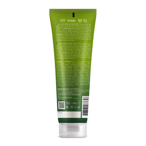 Hydrate, smooth, and detangle hair with INOAR Argan Oil System Shampoo. Reduces frizz, restores moisture, and boosts softness, shine, and strength.