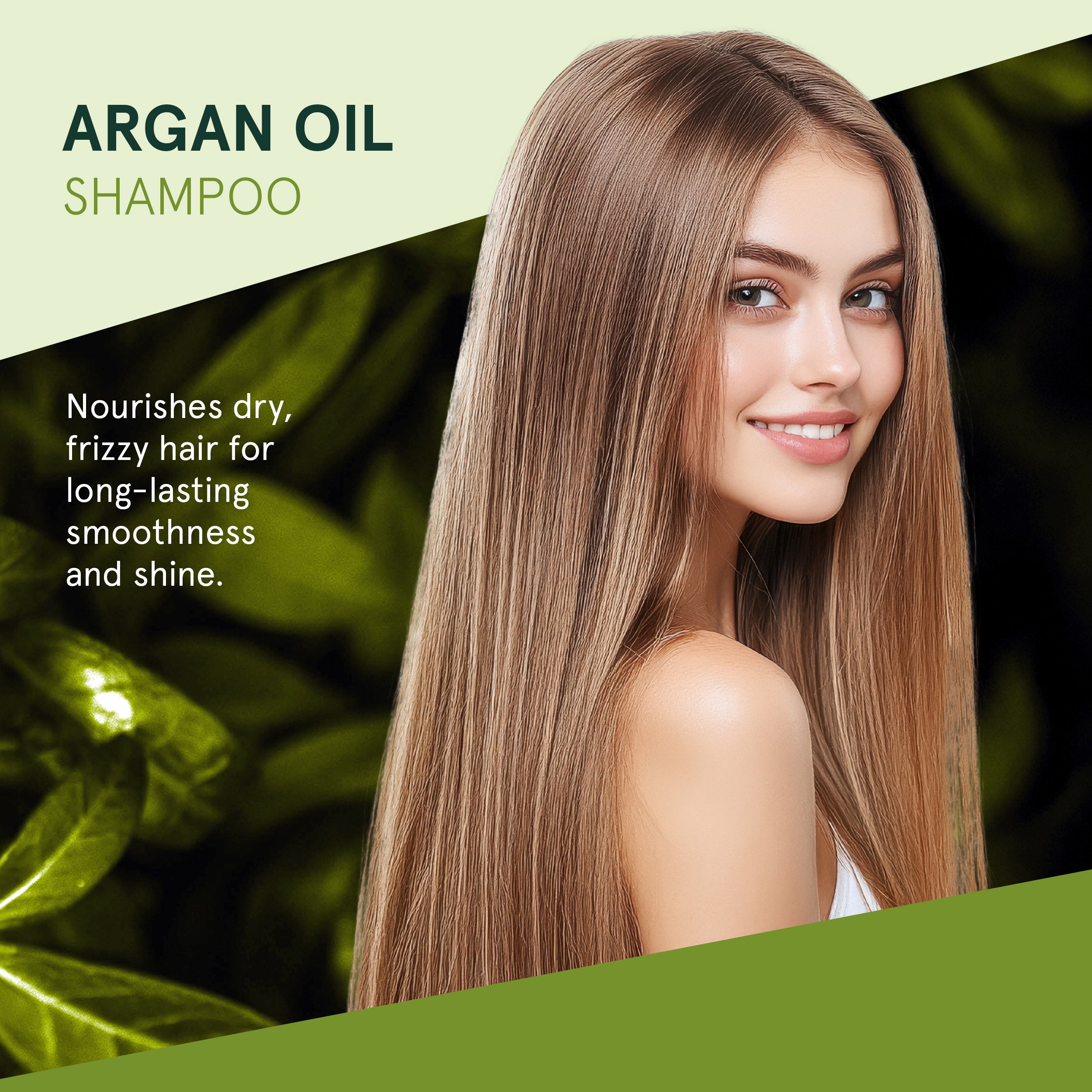 Argan Oil System Shampoo for shining, smooth, hydrated, and frizz-free hair