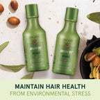 Argan oil leave-in treatment for smooth, frizz-free, and manageable hair