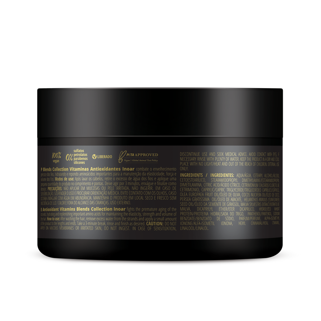 INOAR Blends Hair Mask close-up for nourishment and shine