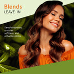 Professional leave-in hair treatment with antioxidant botanical oils
