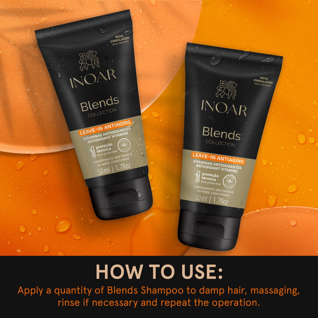 Leave-in treatment with coconut oil, avocado oil, and argan oil for smooth hair