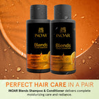 Hair care duo with coconut and olive oils for hydration and softness