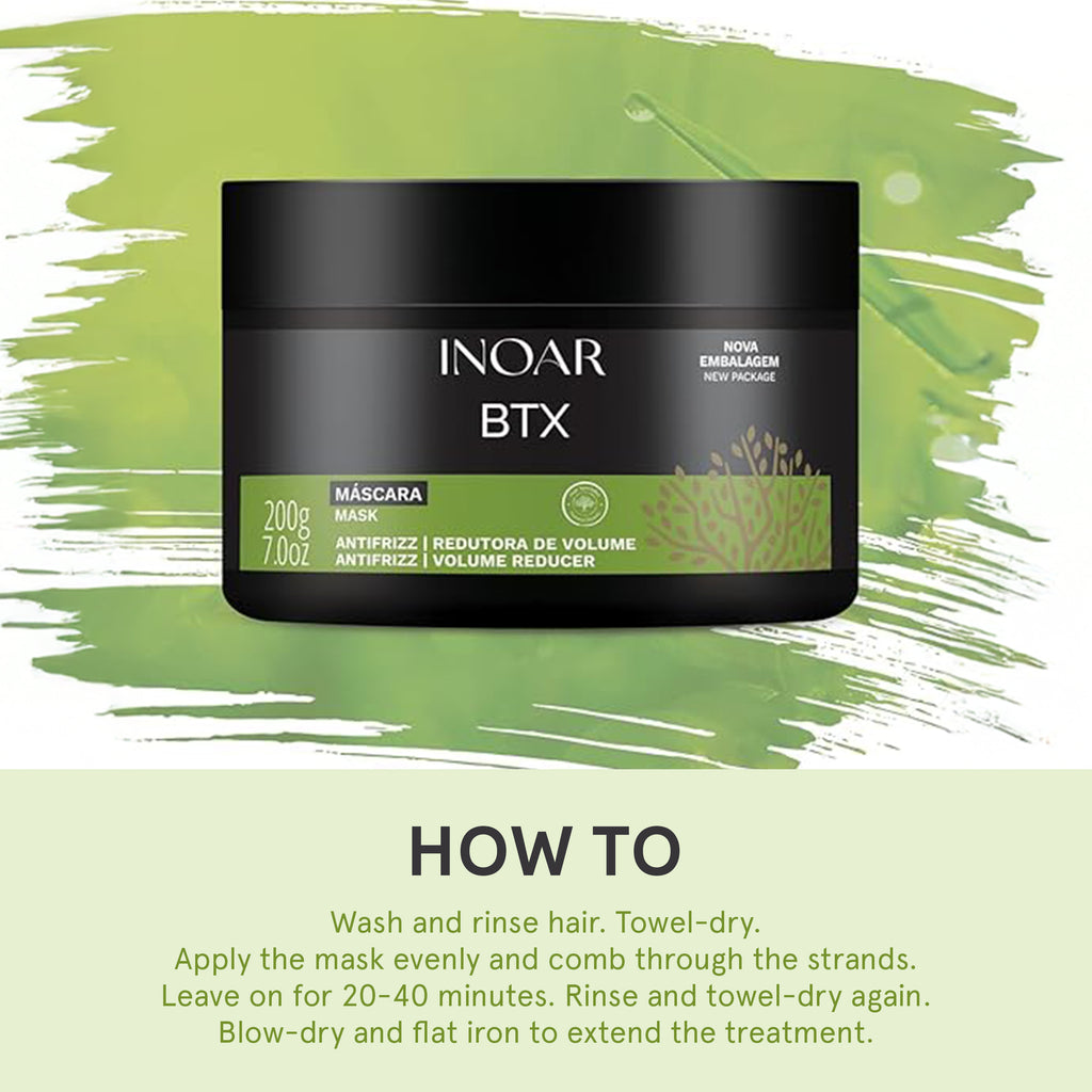 Smoothing hair mask for sealing cuticles and improving softness