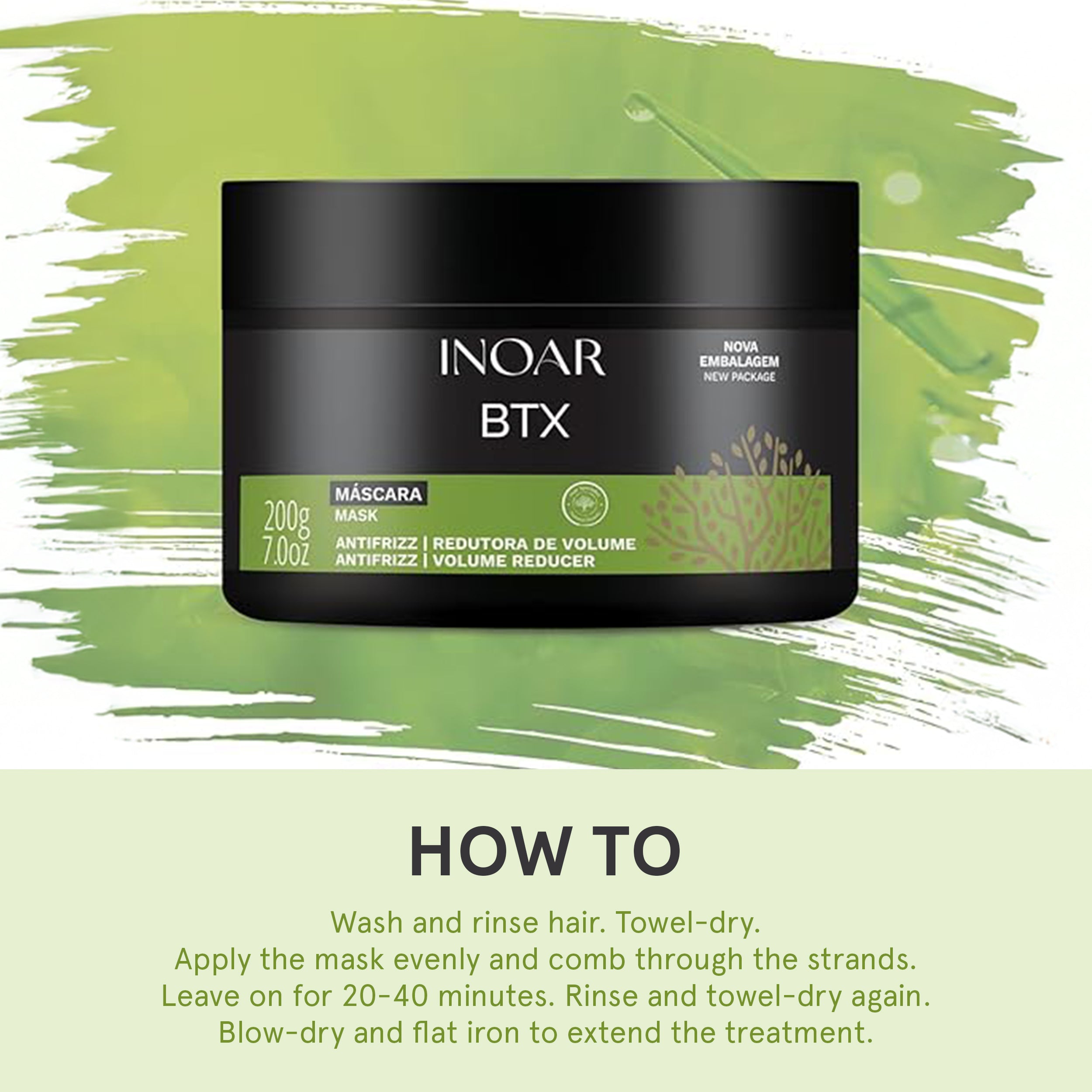 Smoothing hair mask for sealing cuticles and improving softness
