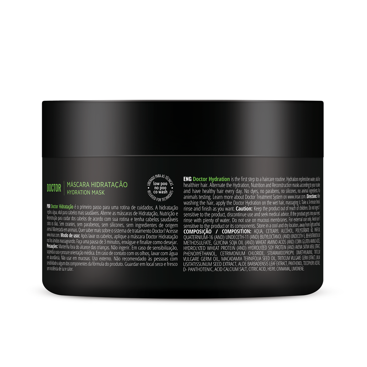 Hydrating hair mask with Aloe Vera and Vitamin B5 for dry hair