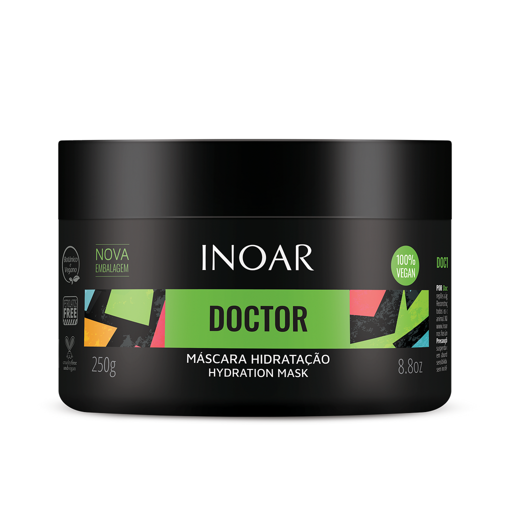 INOAR Doctor Hydration Mask for deep moisture and softness