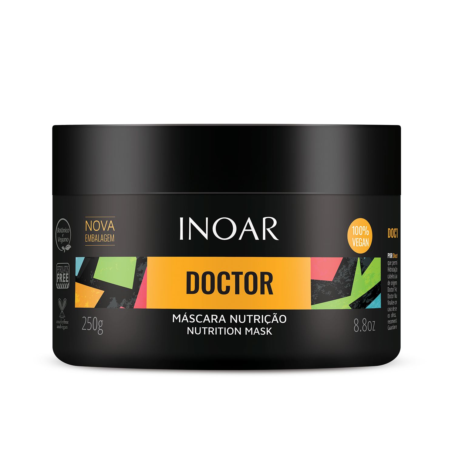 INOAR Doctor Nourishing Mask for softness and shine
