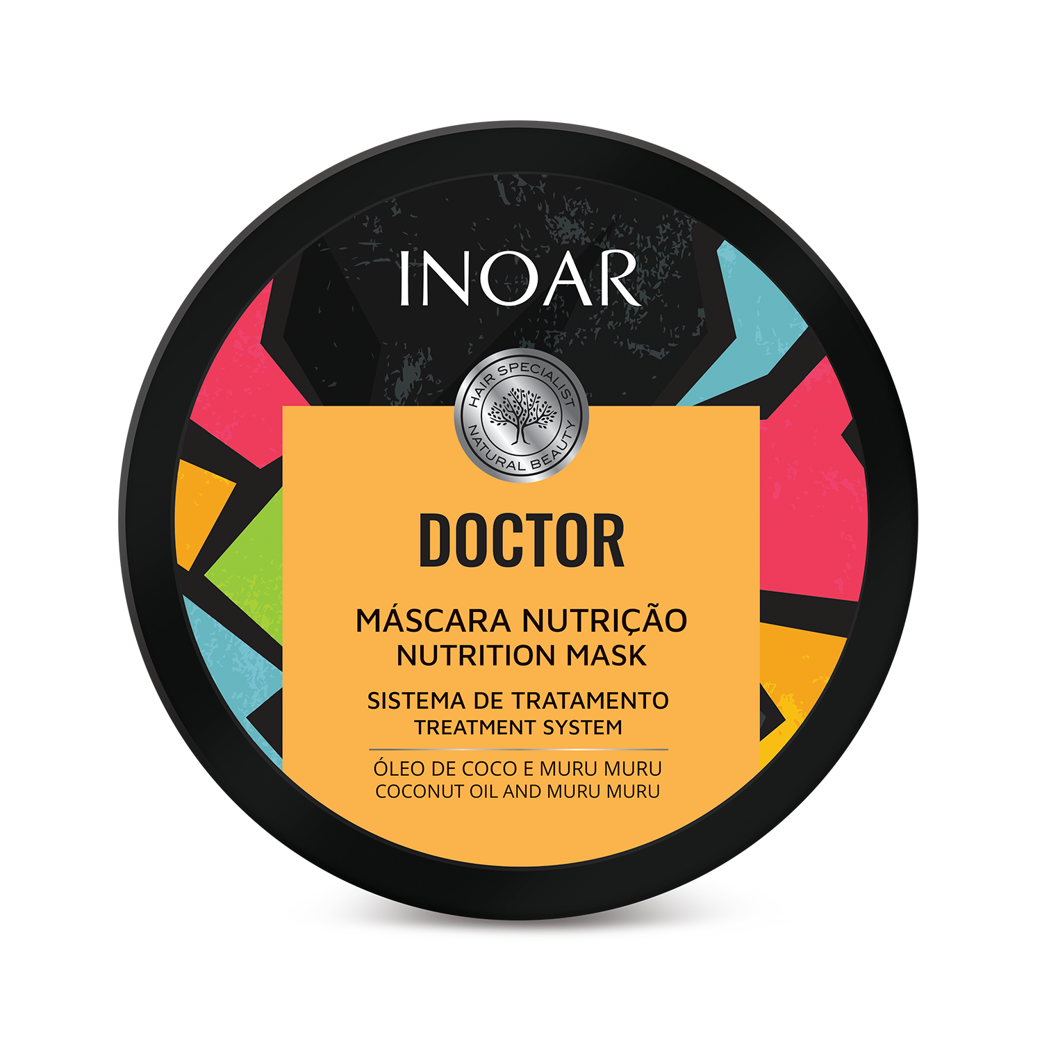 INOAR Doctor Nourishing Mask. Hair nutrition treatment for dry and frizzy hair