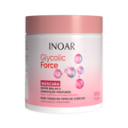 INOAR Glycolic Force Hair Mask for deep hydration and super shine for dry and dull hair