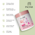 Professional glycolic acid hair mask for deep hydration and glossy salon-quality results. Deep hydrates and reduce hair porosity