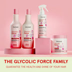 INOAR Glycolic Force line for ultra-glossy, smooth, and radiant hair