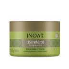 INOAR Magic Straight Hair Mask for deep hydration and frizz control for dry damaged hair front