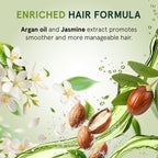 INOAR Magic Straight Hair Mask for deep hydration and frizz control for dry damaged hair. Enriched hair formula