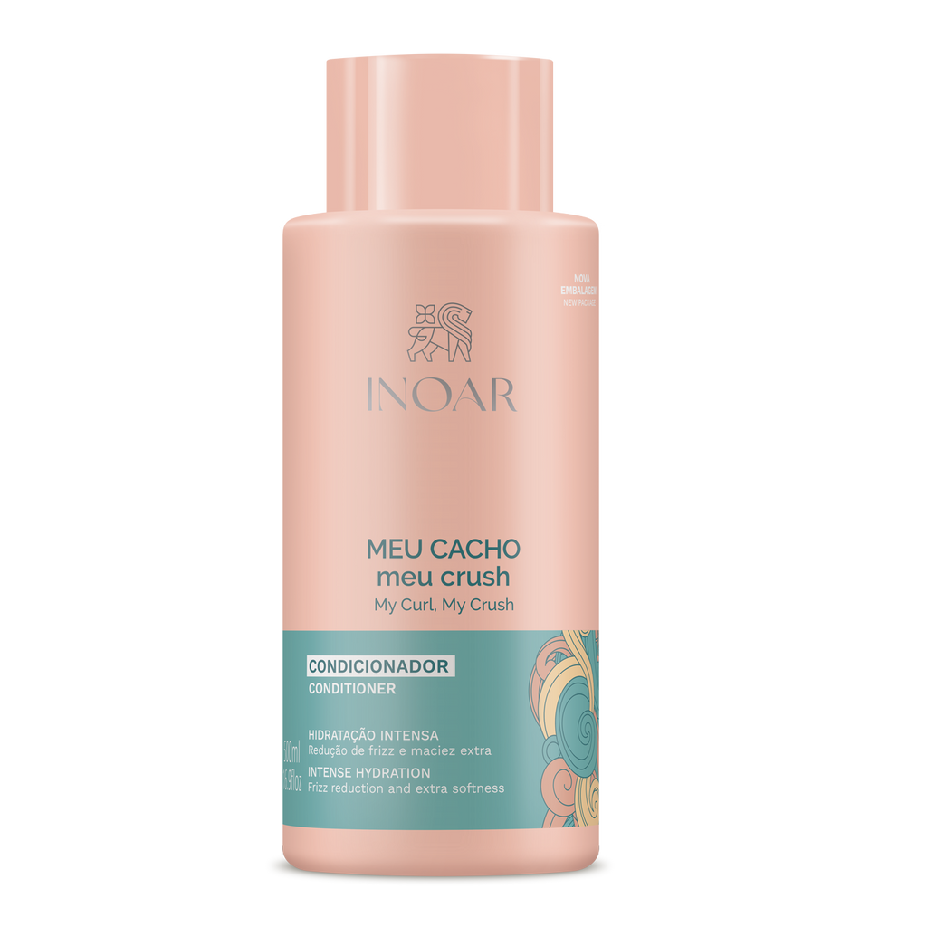 INOAR My Curl My Crush Conditioner for curly hair hydration and softness