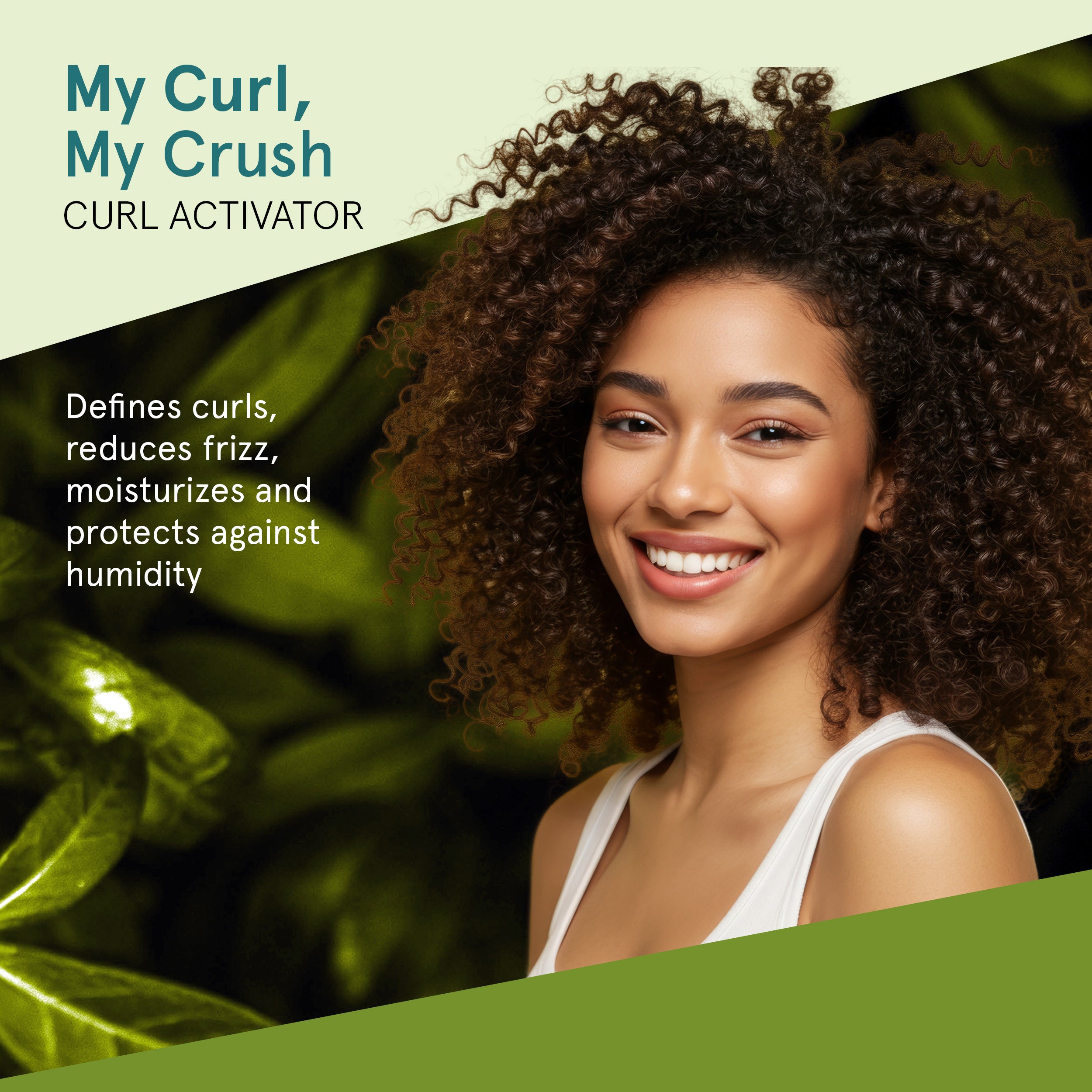 Professional curl activator for wavy, curly and afro-textured hair