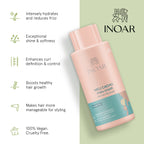 INOAR curl shampoo for frizz control and healthy-looking curls