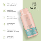 INOAR My Curl My Crush Styling Cream – Curl Definition, Hydration & Heat Protection for Wavy, Curly, Coily & Afro Hair