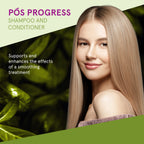 Sulfate-free shampoo and conditioner for smoothing treatment maintenance