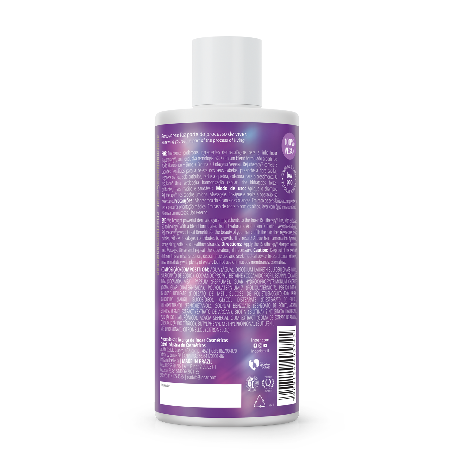 INOAR Rejutherapy Shampoo