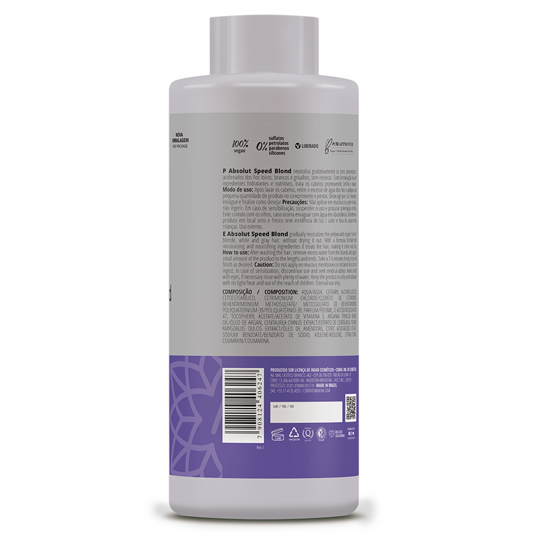INOAR Absolut Speed Blond Conditioner