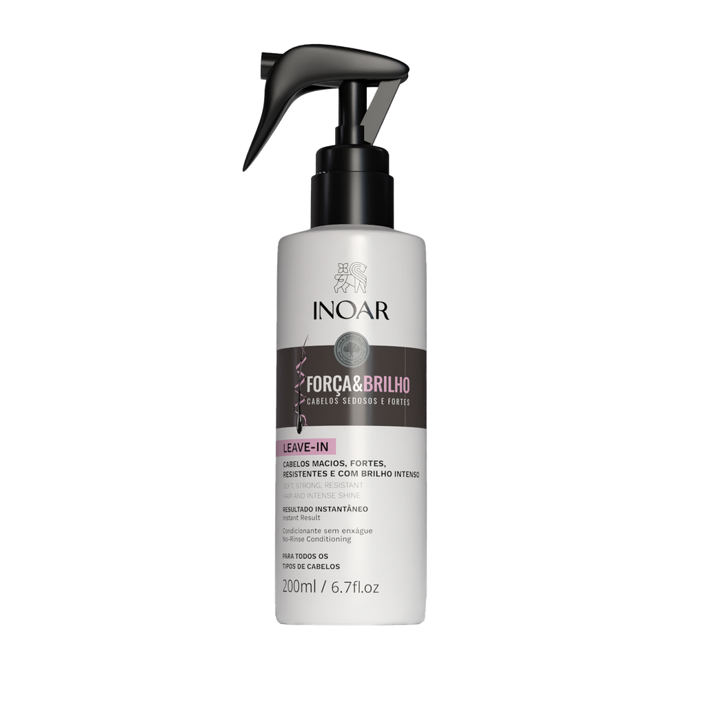 INOAR Strengthand Shine Leave-In for softness and frizz control