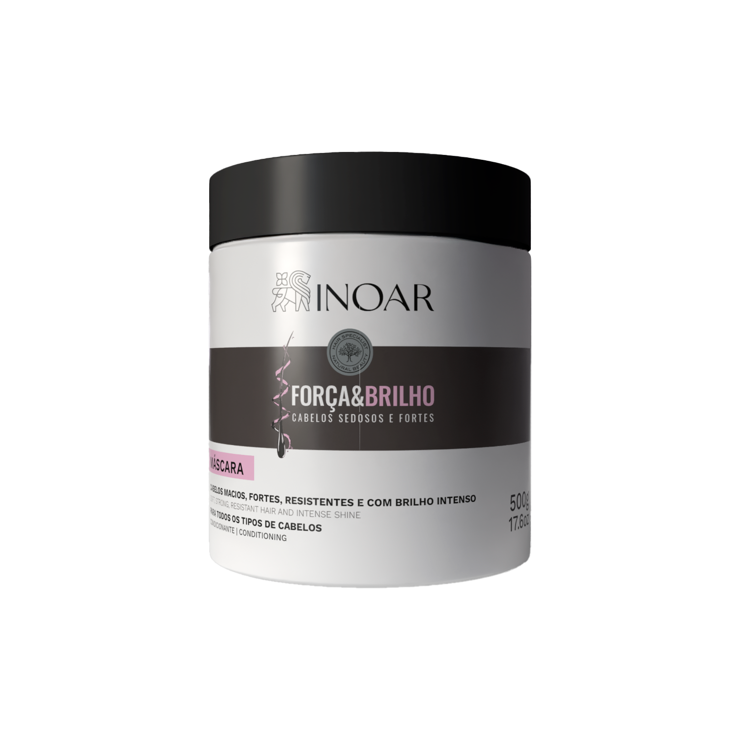 INOAR strength and Shine Mask for hydration and softness