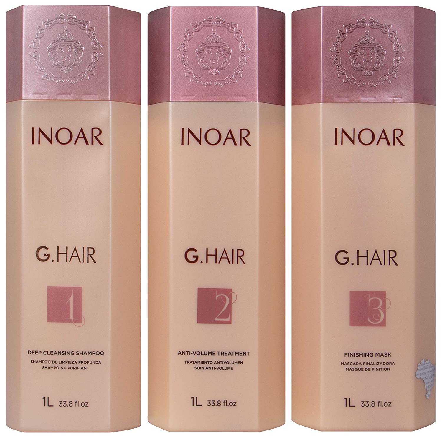 INOAR G.Hair Keratin Smoothing System professional treatment