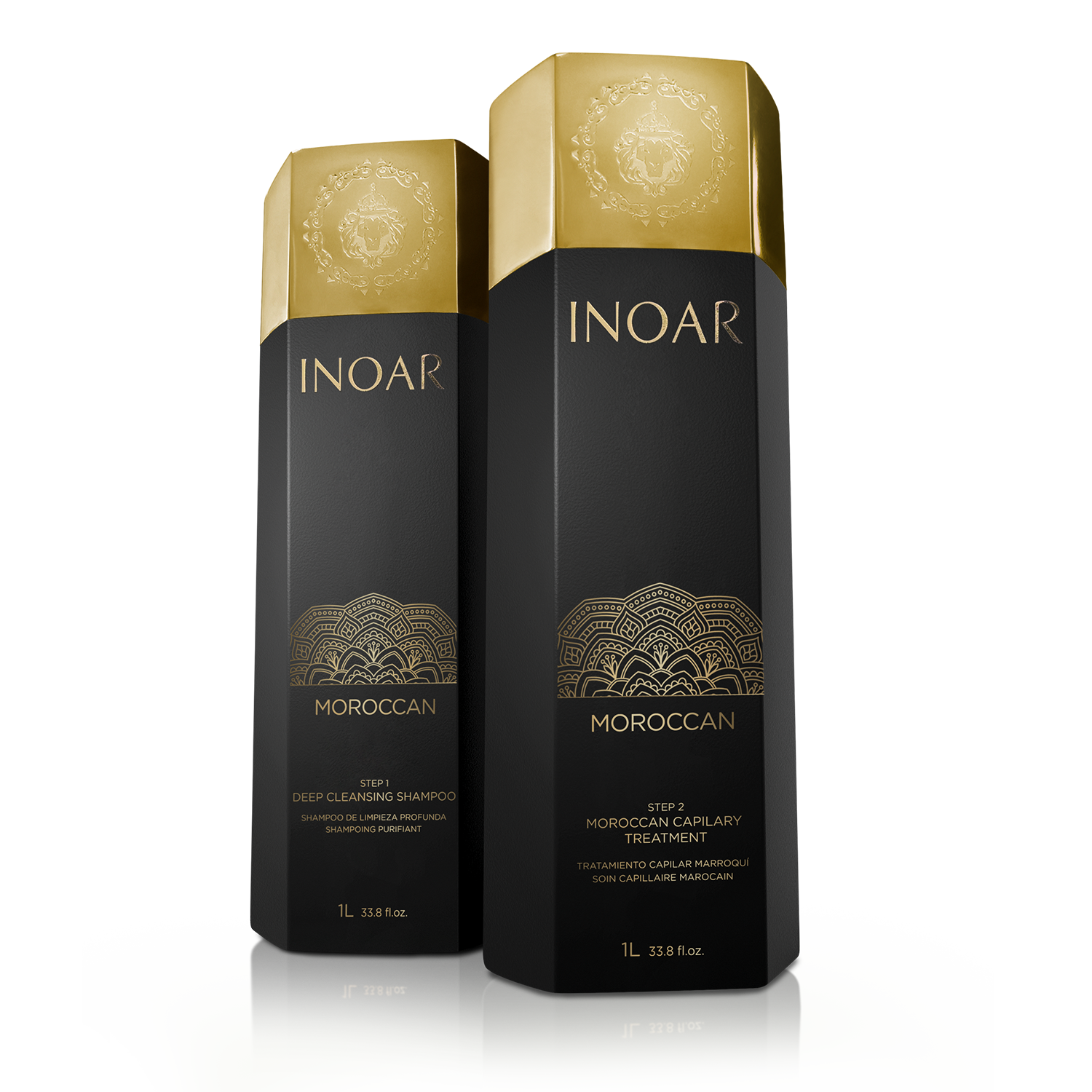 INOAR Moroccan Keratin Smoothing Treatment professional anti-frizz treatment for professionals